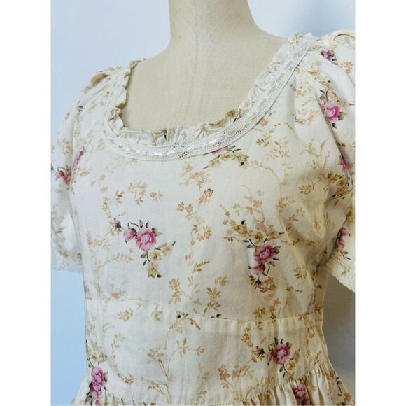 NEW LoveShackFancy Women’s S Tayshia Pink Parasail Blouse - Picture 7 of 14